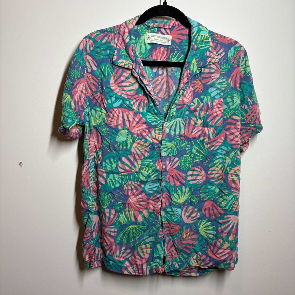 Rowdy Gentleman Hawaiian Button Down Shirt